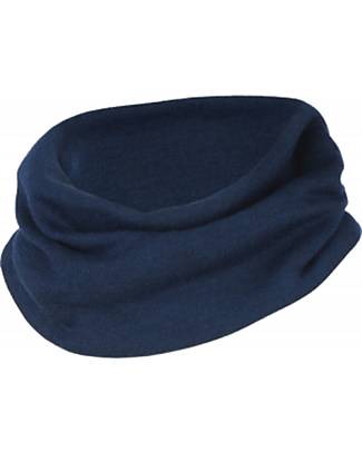 Engel Natur Round Scarf - Navy - Virgin Wool and Silk - GOTS Certified Scarves