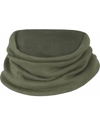 Engel Natur Round Scarf - Olive - Virgin Wool and Silk - GOTS Certified Scarves