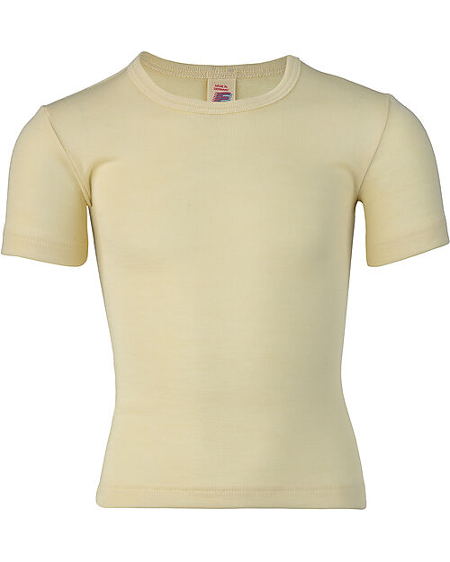 Engel Natur Short Sleeves Shirt - Ecru - 100% Virgin wool Vests
