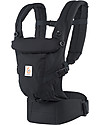 ErgoBaby Adapt Baby Carrier - Black - 100% Premium Cotton Baby Carriers