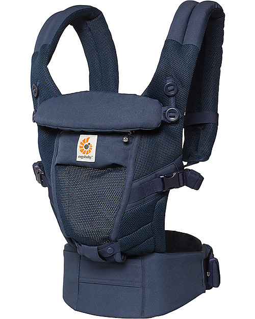 ErgoBaby Adapt Baby Carrier - Cool Air Deep Blue - from Birth Baby Carriers