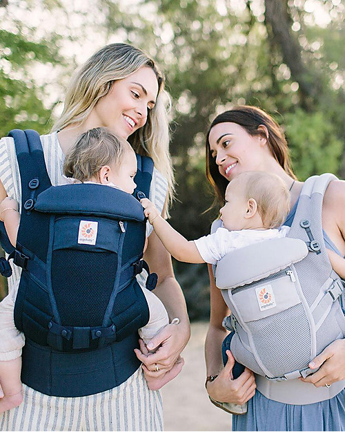 ErgoBaby Adapt Baby Carrier - Cool Air Deep Blue - from Birth Baby Carriers