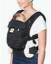 ErgoBaby Adapt Baby Carrier - Cool Air Onyx Black - from Birth Baby Carriers