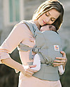 ErgoBaby Adapt Baby Carrier - Pearl Grey - 100% Premium Cotton Baby Carriers