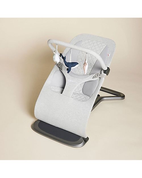 ErgoBaby Evolove Bouncer Toy Bar - Ocean Wonders/Grey - 4-5 months Bouncers