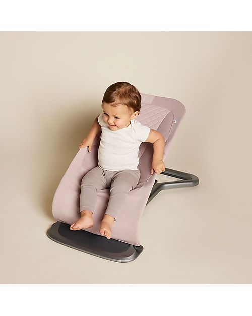 ErgoBaby Evolve 3-in-1 Bouncer - Blush Pink - Grows with your Baby! Bouncers