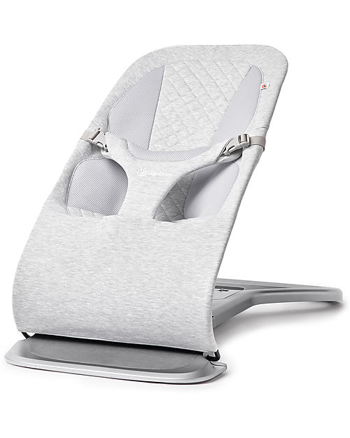 ErgoBaby Evolve 3-in-1 Bouncer - Light Grey - Grows with your Baby! Bouncers
