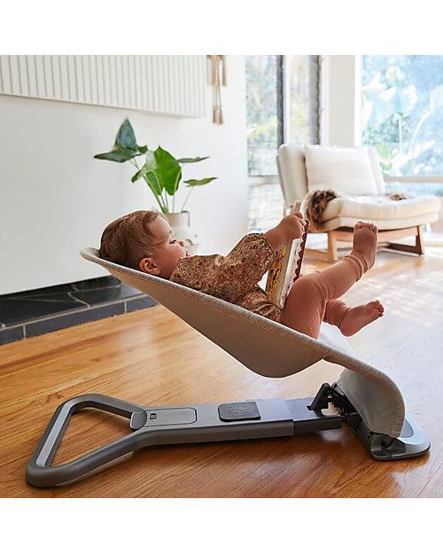 ErgoBaby Evolve 3-in-1 Bouncer - Light Grey - Grows with your Baby! Bouncers