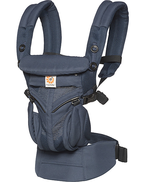 ErgoBaby Omni 360 All-you-Need Baby Carrier - Cool Air Mesh Midnight Blue Baby Carriers