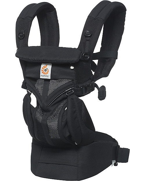 ErgoBaby Omni 360 All-you-Need Baby Carrier - Cool Air Mesh Onyx Black Baby Carriers