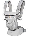 ErgoBaby Omni 360 All-you-Need Baby Carrier - Cool Air Mesh Pearl Grey Baby Carriers