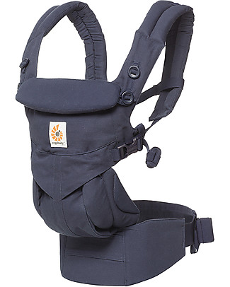 ErgoBaby Omni 360 All-you-Need Baby Carrier - Midnight Blue - Forward Facing Option! Baby Carriers