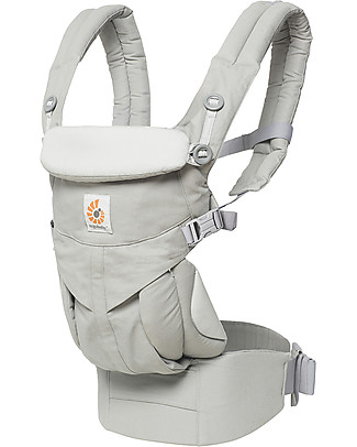 ErgoBaby Omni 360 All-you-Need Baby Carrier - Pearl Grey - Forward Facing Option! Baby Carriers