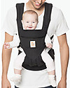 ErgoBaby Omni 360 All-you-Need Baby Carrier - Pure Black - Cotton - Forward Facing Option! Baby Carriers
