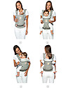 ErgoBaby Omni 360 All-you-Need Baby Carrier - Pure Black - Cotton - Forward Facing Option! Baby Carriers