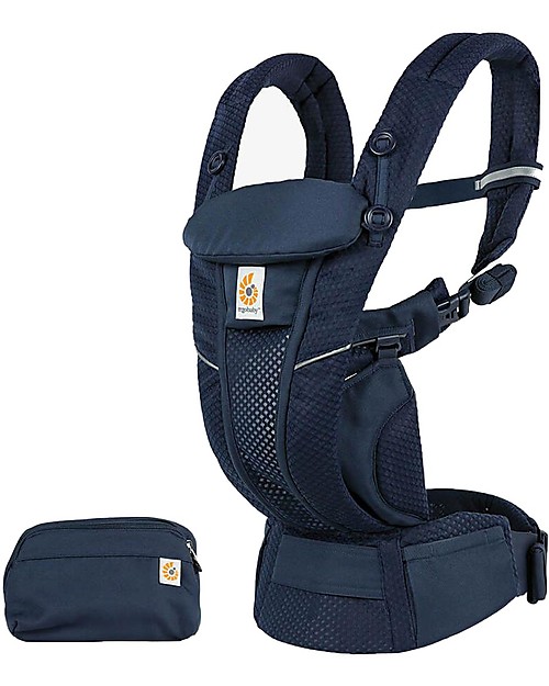 ErgoBaby Omni Breeze Baby Carrier - With SoftFlex ™ Mesh - Midnight Blue Baby Carriers