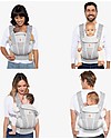 ErgoBaby Omni Breeze Baby Carrier - With SoftFlex ™ Mesh - Onyx Black Baby Carriers