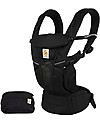 ErgoBaby Omni Breeze Baby Carrier - With SoftFlex ™ Mesh - Onyx Black Baby Carriers