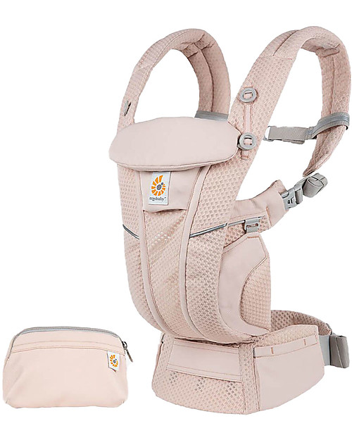 ErgoBaby Omni Breeze Baby Carrier - With SoftFlex ™ Mesh - Pink Quartz Baby Carriers
