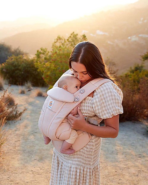 ErgoBaby Omni Breeze Baby Carrier - With SoftFlex ™ Mesh - Pink Quartz Baby Carriers