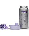 ergobag Bottle with easy-to-drink opening - 500 ml - Butterfly - BPA free Thermos Bottles