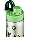 ergobag Bottle with easy-to-drink opening - 500 ml - Football Green - BPA free Non-Thermal Water Bottles