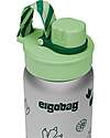 ergobag Bottle with easy-to-drink opening - 500 ml - Jungle - BPA free Thermos Bottles