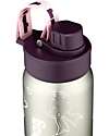 ergobag Bottle with easy-to-drink opening - 500 ml - Lilac - BPA free Non-Thermal Water Bottles