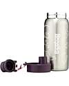 ergobag Bottle with easy-to-drink opening - 500 ml - Lilac - BPA free Non-Thermal Water Bottles