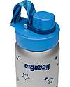 ergobag Bottle with easy-to-drink opening - 500 ml - Stars - BPA free Thermos Bottles