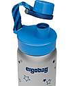 ergobag Bottle with easy-to-drink opening - 500 ml - Stars - BPA free Thermos Bottles