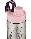ergobag Bottle with easy-to-drink opening - 500 ml - Unicorn Pink - BPA free Non-Thermal Water Bottles