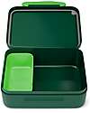 ergobag Dinosaur Snack Box - Green - 17x7x14 cm Snack Boxes