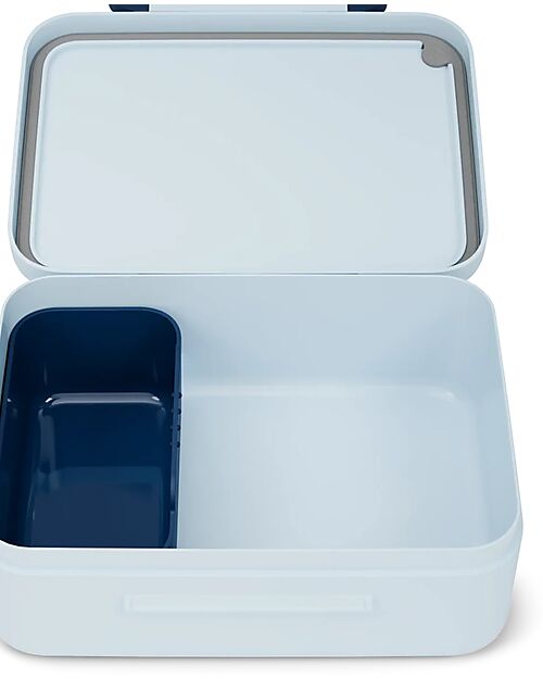 ergobag Dolphin Snack Box - Blue - 17x7x14 cm Snack Boxes