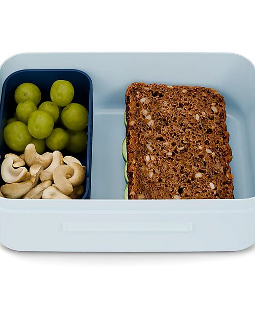 ergobag Dolphin Snack Box - Blue - 17x7x14 cm Snack Boxes
