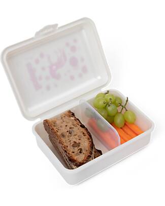 ergobag Dotty Lunchbox - White - 13x18 cm Food Containers