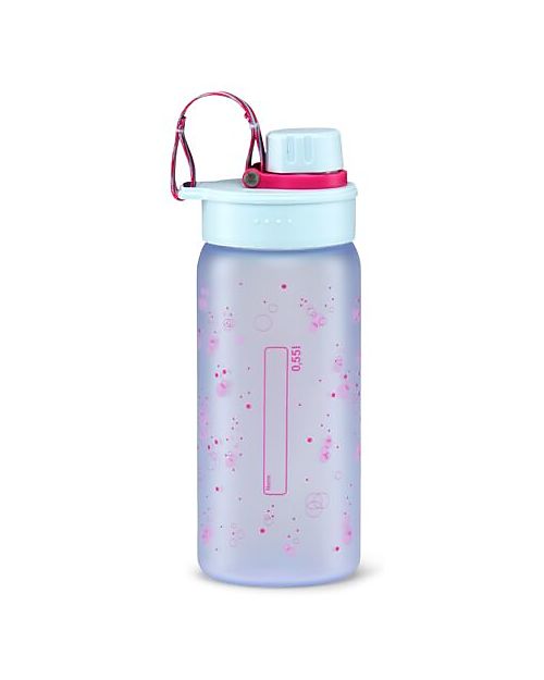ergobag Drinking Bottle - 500 ml - Bubbles - The Sustainable Accessory to Quench your Thirst! Non-Thermal Water Bottles