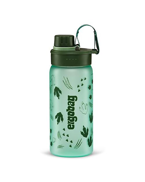 ergobag Drinking Bottle - 500 ml - Dino - The Sustainable Accessory to Quench your Thirst! Non-Thermal Water Bottles