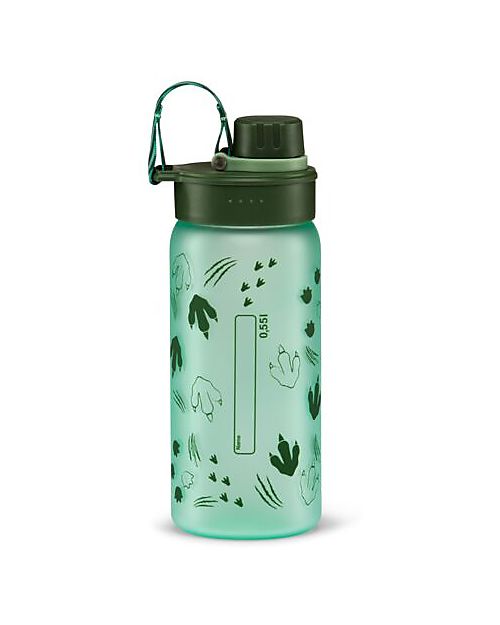 ergobag Drinking Bottle - 500 ml - Dino - The Sustainable Accessory to Quench your Thirst! Non-Thermal Water Bottles