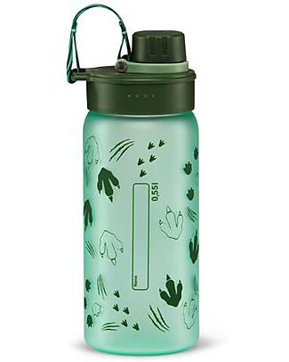 ergobag Drinking Bottle - 500 ml - Dino - The Sustainable Accessory to Quench your Thirst! Non-Thermal Water Bottles