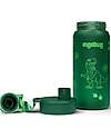 ergobag Drinking Bottle - 500 ml - Dinosaur - The Sustainable Accessory to Quench your Thirst! Non-Thermal Water Bottles