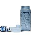 ergobag Drinking Bottle - 500 ml - Dolphin - The Sustainable Accessory to Quench your Thirst! Non-Thermal Water Bottles