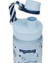 ergobag Drinking Bottle - 500 ml - Dolphin - The Sustainable Accessory to Quench your Thirst! Non-Thermal Water Bottles