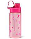 ergobag Drinking Bottle - 500 ml - Hearts - The Sustainable Accessory to Quench your Thirst! Non-Thermal Water Bottles