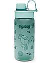 ergobag Drinking Bottle - 500 ml - Horse - The Sustainable Accessory to Quench your Thirst! Non-Thermal Water Bottles