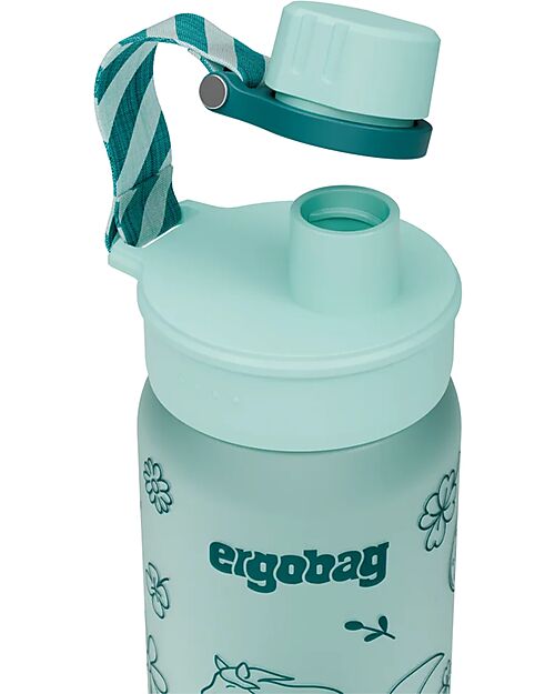 ergobag Drinking Bottle - 500 ml - Horse - The Sustainable Accessory to Quench your Thirst! Non-Thermal Water Bottles