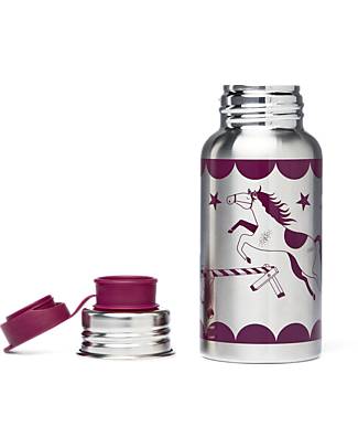 ergobag Drinking Bottle -500 ml -Horsestar- The Sustainable Accessory to Quench your Thirst! Thermos Bottles