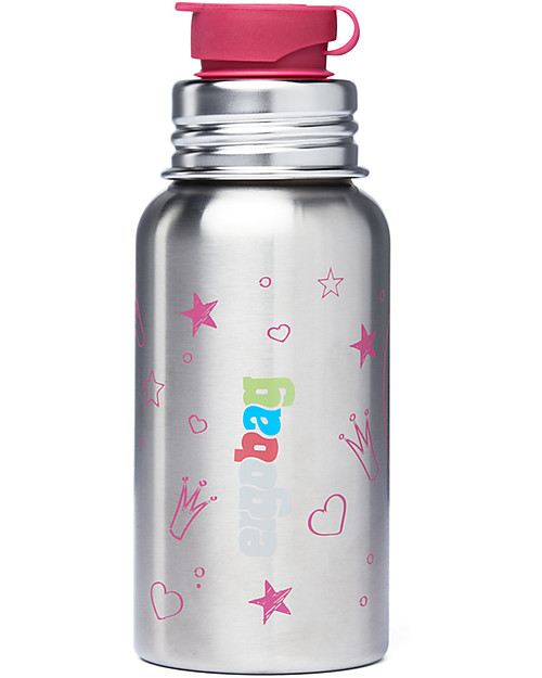 ergobag Drinking Bottle -500 ml -Pricesse - The Sustainable Accessory to Quench your Thirst! Non-Thermal Water Bottles