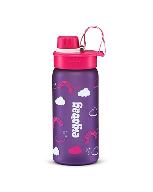 ergobag Drinking Bottle - 500 ml - Rainbow - The Sustainable Accessory to Quench your Thirst! Non-Thermal Water Bottles