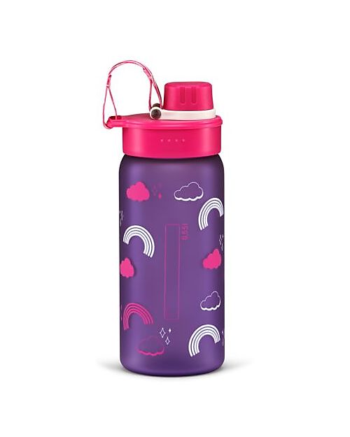 ergobag Drinking Bottle - 500 ml - Rainbow - The Sustainable Accessory to Quench your Thirst! Non-Thermal Water Bottles